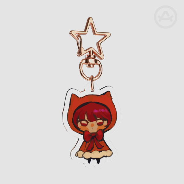 Tapioca Yoshizawa Acrylic Keychain