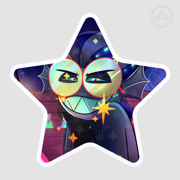Pilot/Season 1 Baxter holographic sticker 🧪
