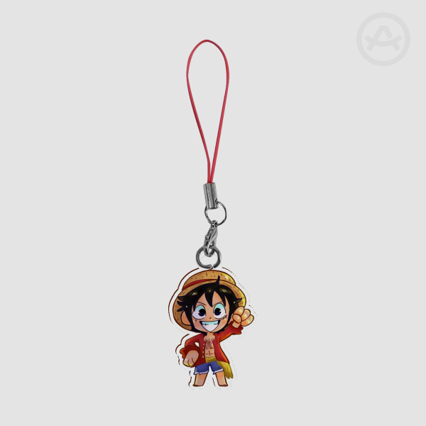 Monkey D Luffy One Piece Phone Keychain