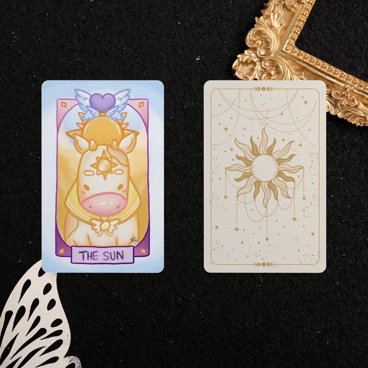 The Sun Cow Cult Tarot Card
