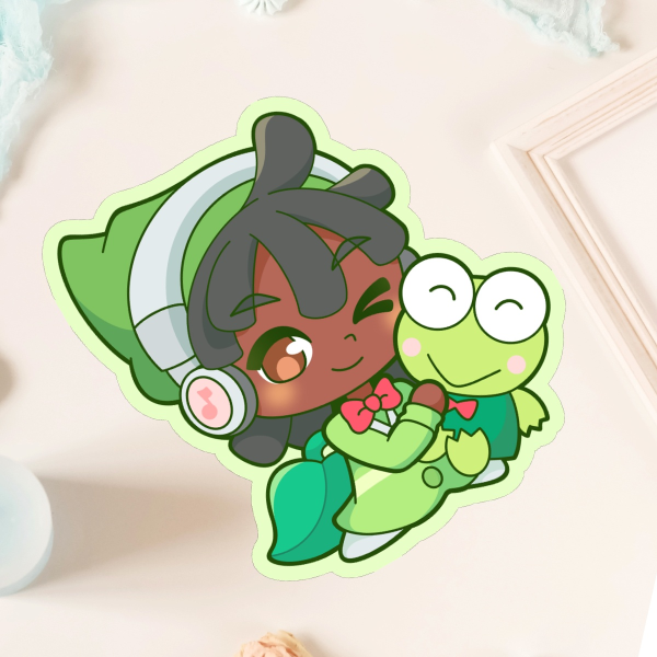 Lucio x Keroppi Overwatch Keychain