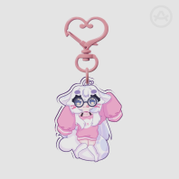 ChisakiArt Cozy Outfit Keychain
