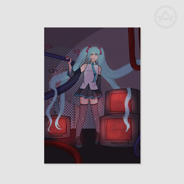Hatsune Miku print - Vocaloid