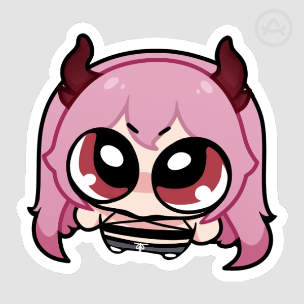 Aila Pebblu Die Cut Stickers