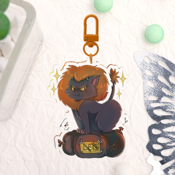 Z(odiac)DN - LEO -  Keychain