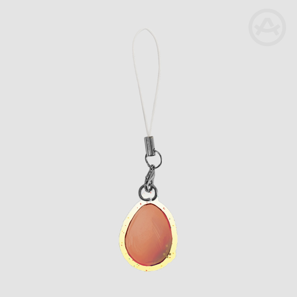egg phone charm