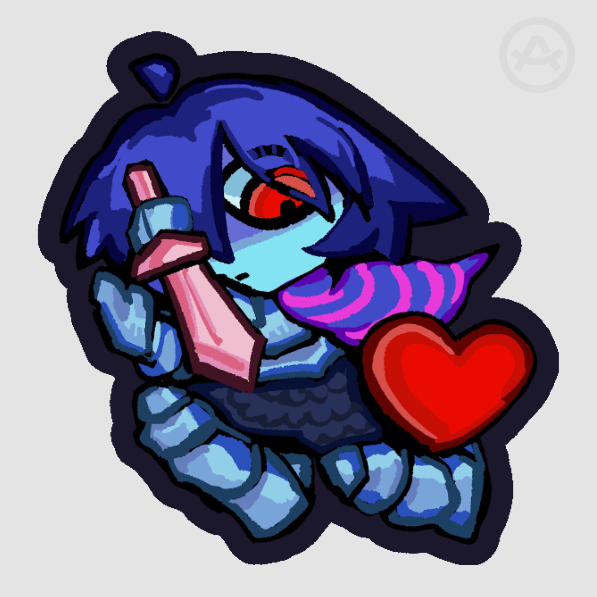 Kris Impact Sticker