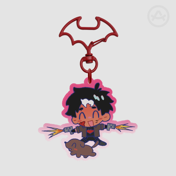 Jason Todd Animal Friend Keychain