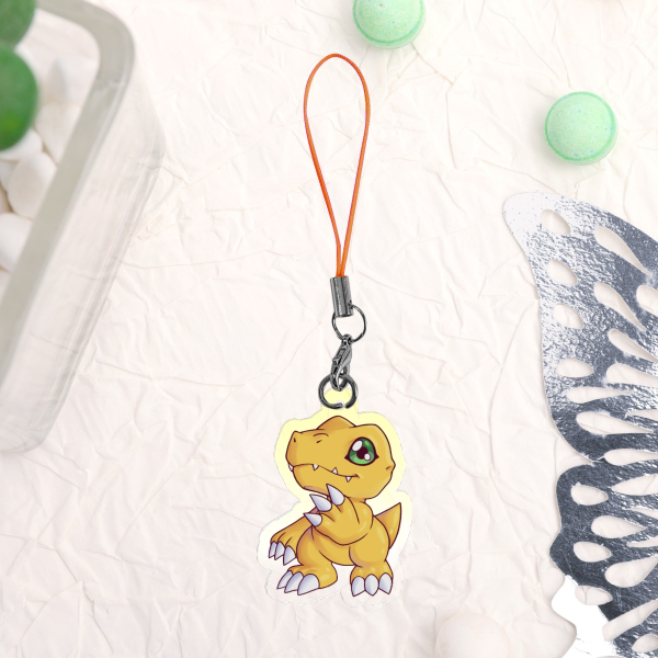 Agumon phone charm