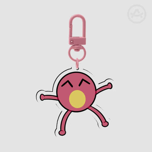 MSN Circle Creature Keychain