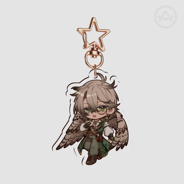 Vilhelm Vanderbos Chibi Key Chain