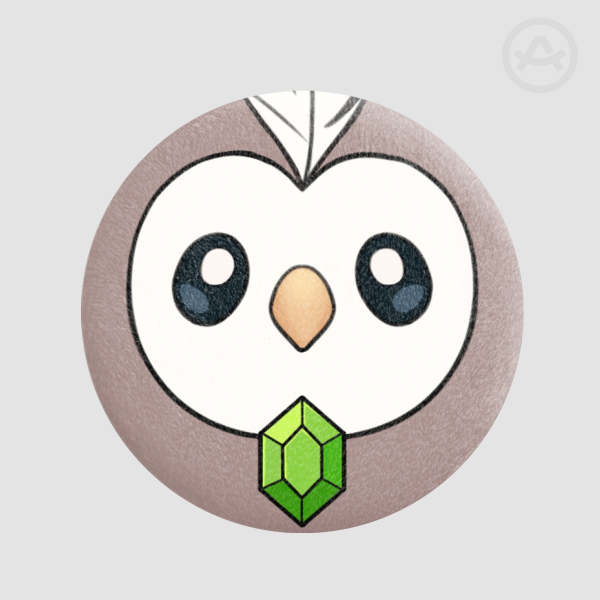 Plumie Plush Badge
