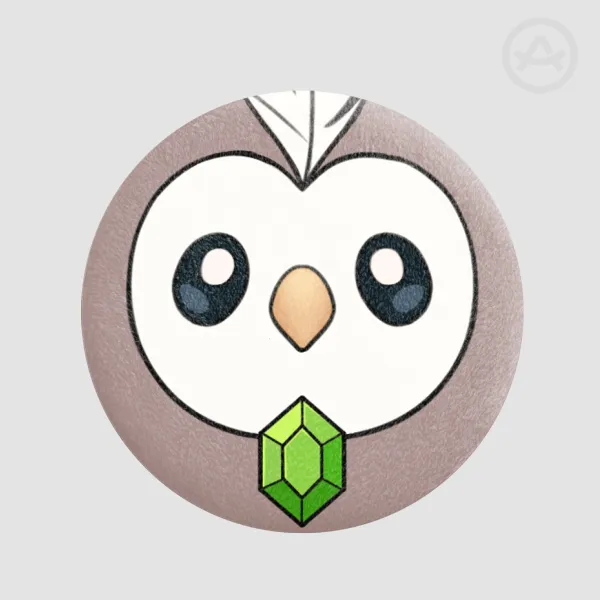 Plumie Plush Badge