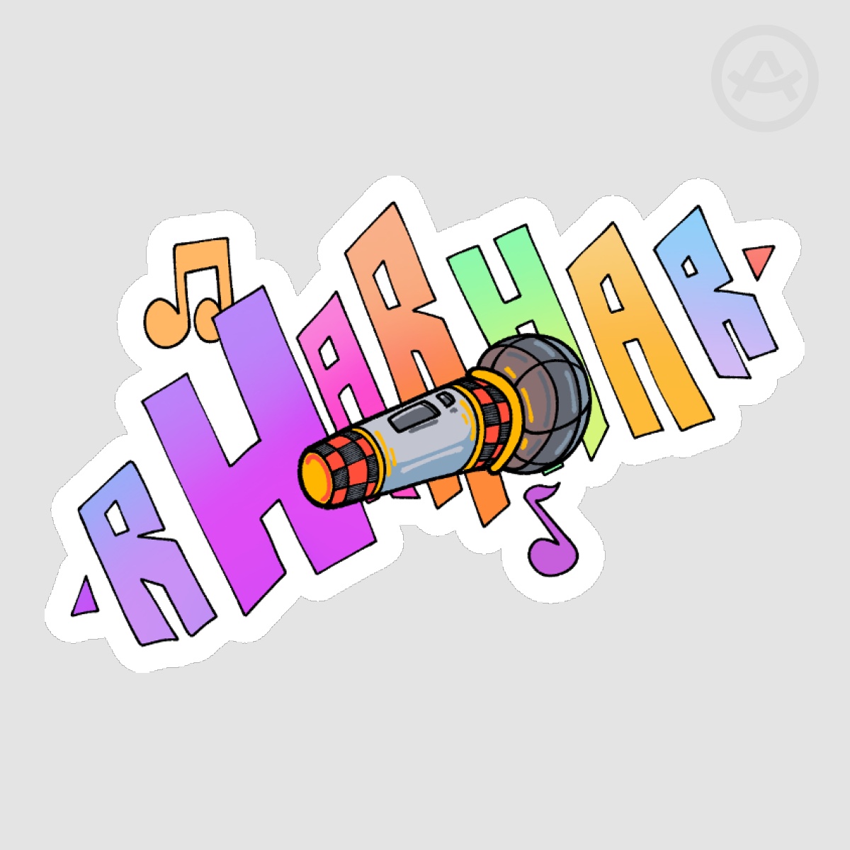 FNAF "Har Har Har" - Matte Die Cut Sticker