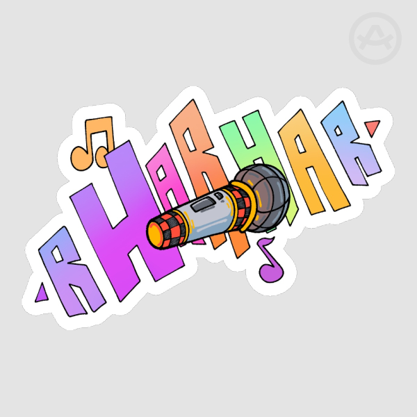 FNAF "Har Har Har" - Matte Die Cut Sticker