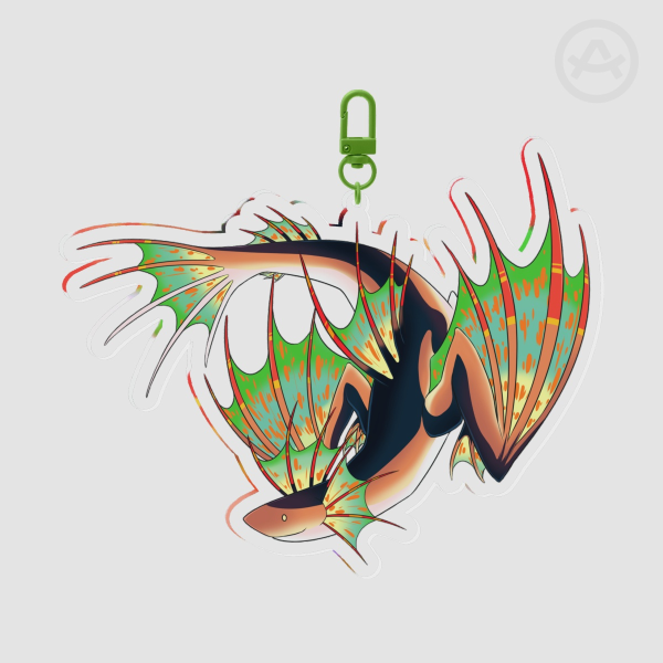 Fishy Acrylic Keychain