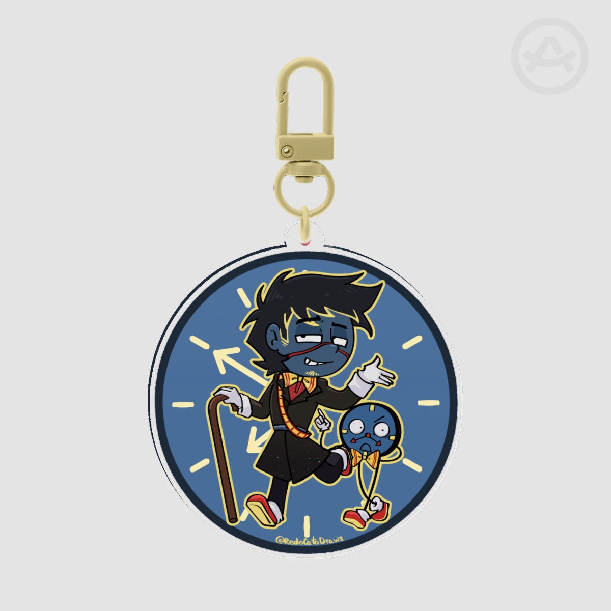 Tony the Talking Clock Keychain