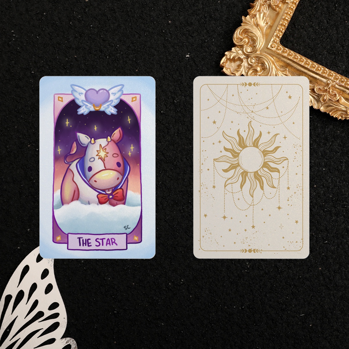 The Star Cow Cult Tarot Card