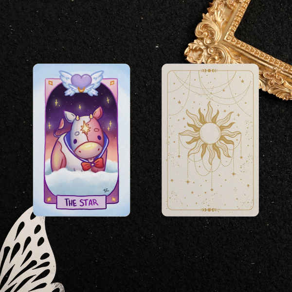 The Star Cow Cult Tarot Card