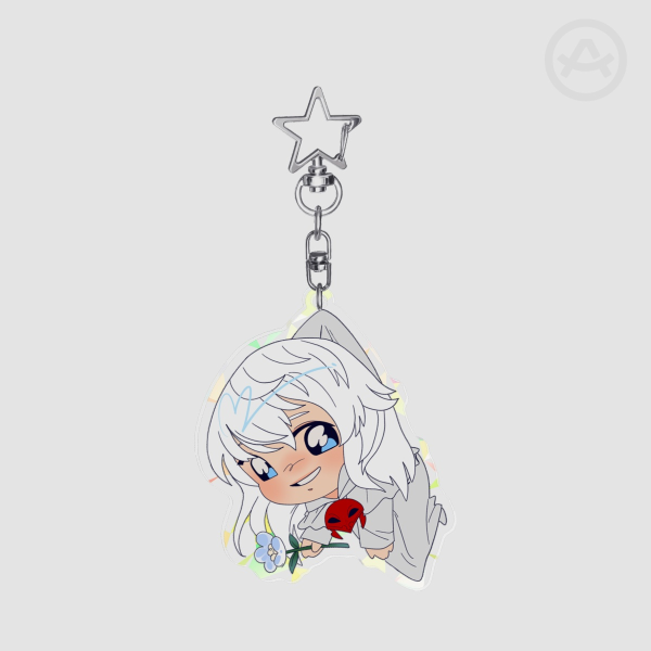 Themis Holo Acrylic Charm