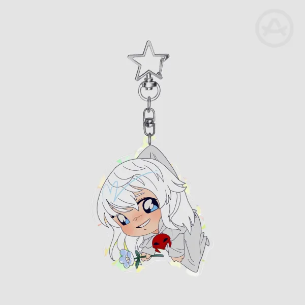 Themis Holo Acrylic Charm