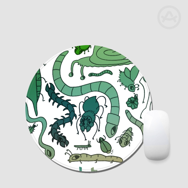 buggie friend mouse pad