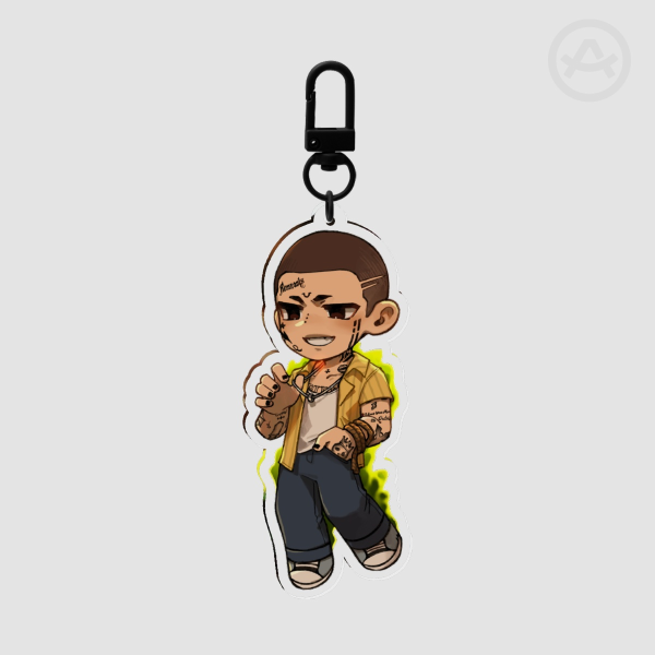 Toxic dispatch keychain