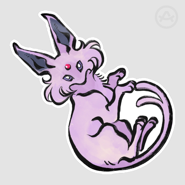 Espeon Die Cut Sticker