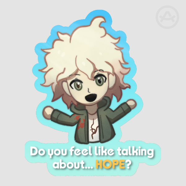 Nagito Komaeda (Tomodachi Life) Sticker