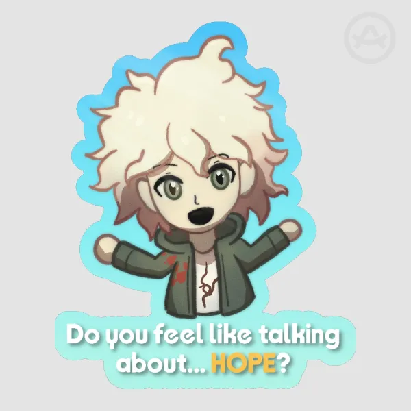 Nagito Komaeda (Tomodachi Life) Sticker