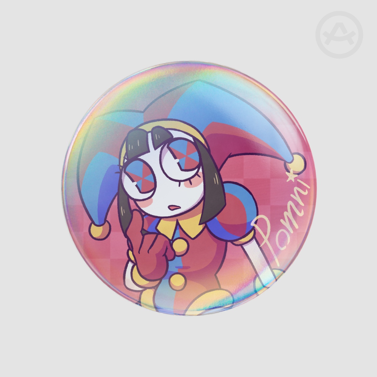 Pomni Round Badge