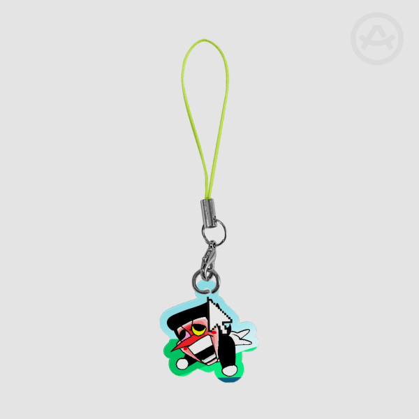 PC Spam Colored phone Keychain