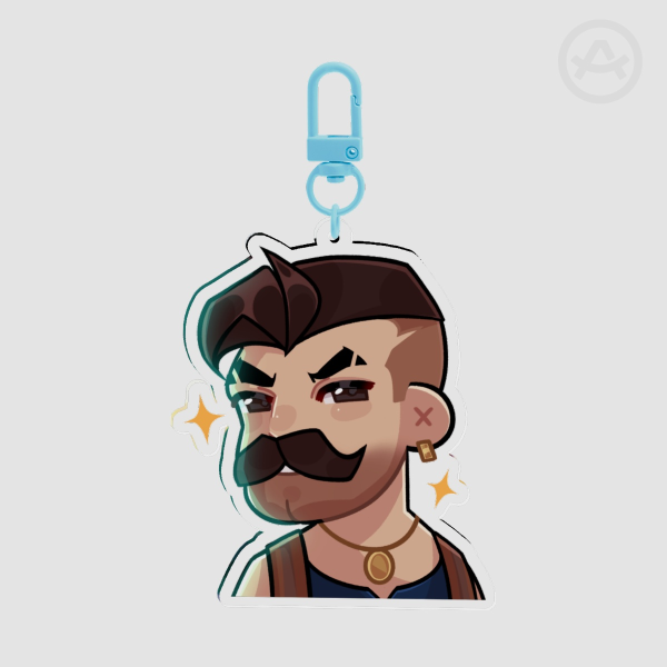 Lash Gloat Keychain
