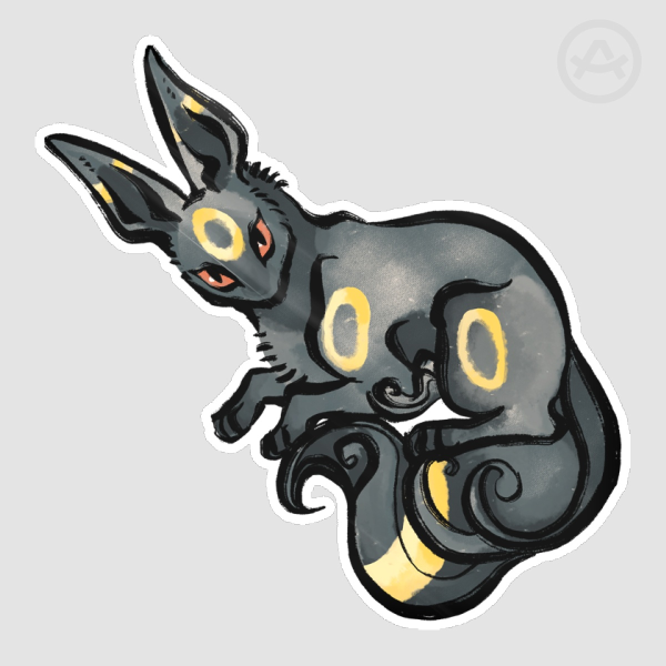 Umbreon Die Cut Sticker