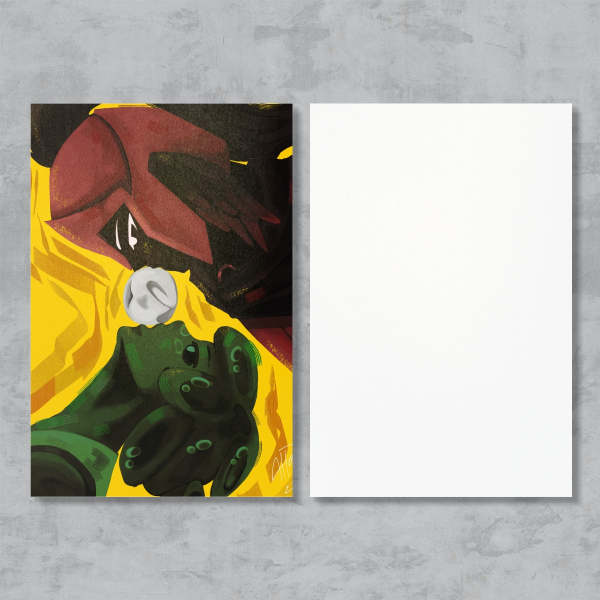 Golden Apple (slimeknight postcard)