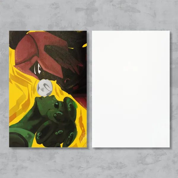 Golden Apple (slimeknight postcard)