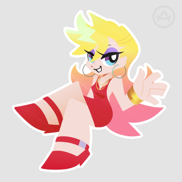 Panty Anarchy Die Cut Sticker