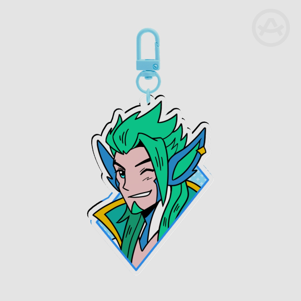 Star Guardian Rakan Acrylic Keychain