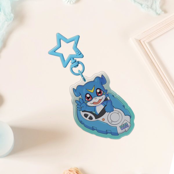 Epoxy Clear Acrylic Keychains Vmon