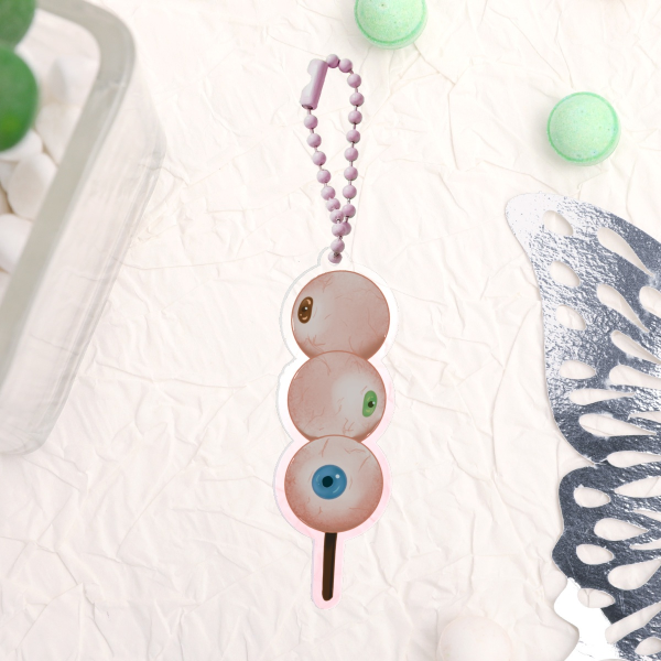 Eye Dango Acrylic Keychains