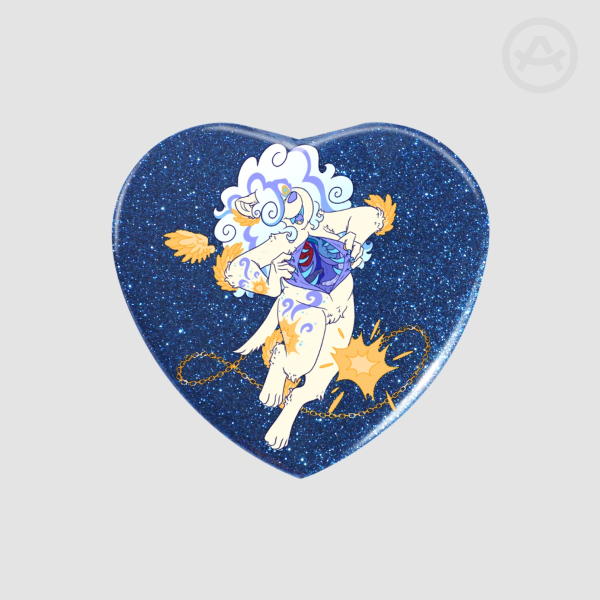 Gutsy Harmony - Heart Badge
