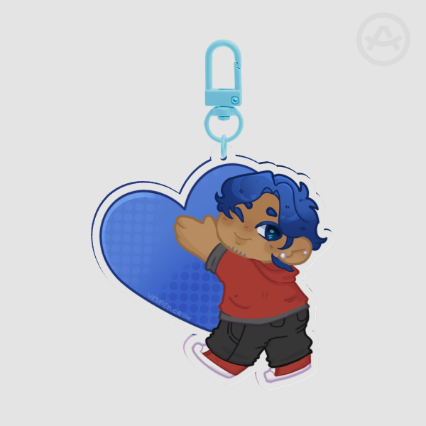 Dante Acrylic Keychain