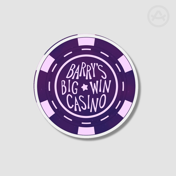Barry's Big Win Casino Magnet