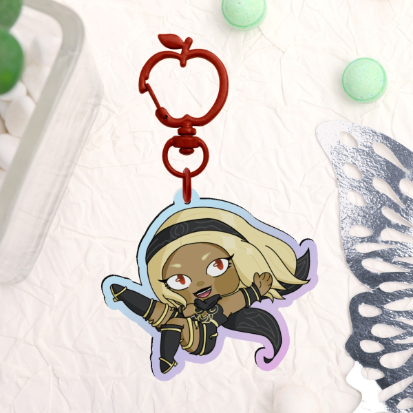 'Gravity Rush' Rainbow Acrylic Keychains