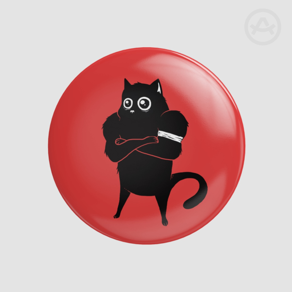 Cat Round Badges (Button Pins)