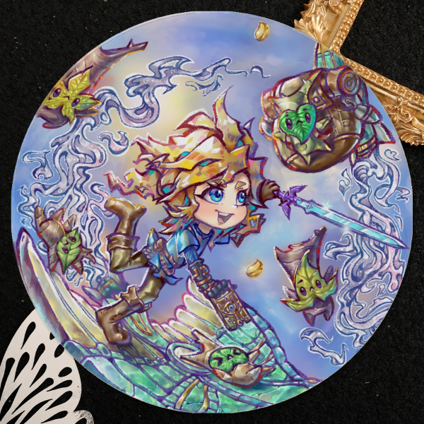 Link from Legend of ZeldaWood Coaster