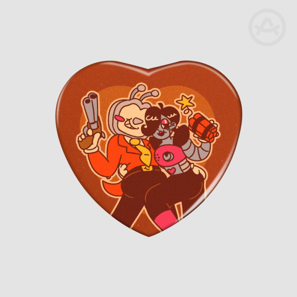 MTTV Western Glitter Badge