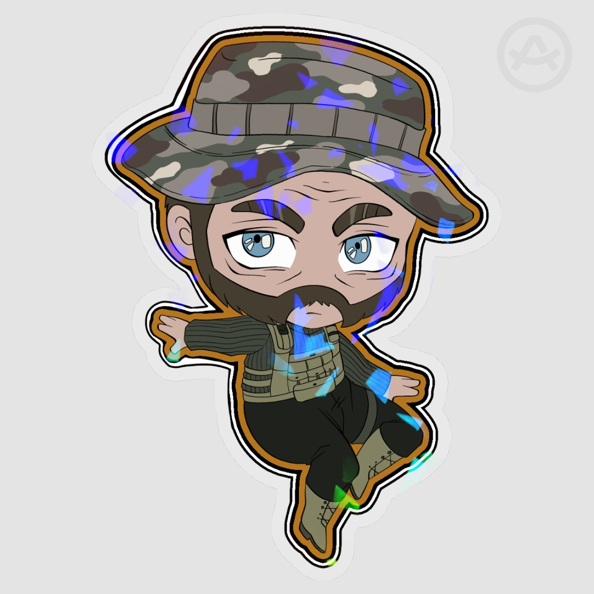 Clear PET Vinyl Die Cut Stickers