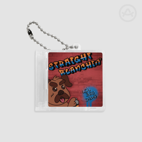 Li’l Big Dawg - Straight Blanchin’ | CD Keychain