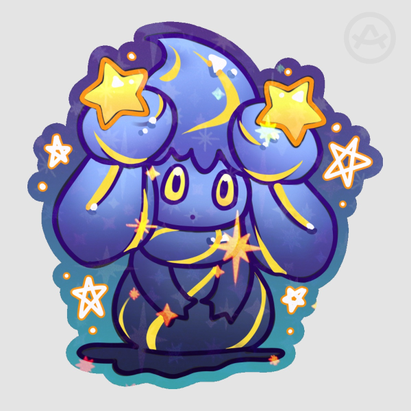 Alcremie ⭐️ holo sticker